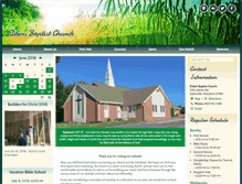 Tablet Screenshot of eldersbaptist.org